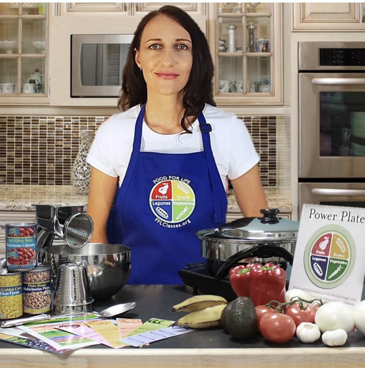 Food for life classes with the Physicians Committee for Responsible Medicine 